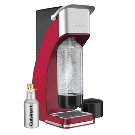 UPC 086279058041 product image for Cuisinart Metallic Red Soda Maker with Bottle and Carbonator | upcitemdb.com