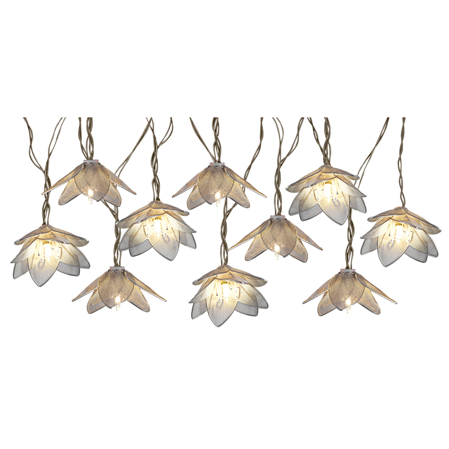 IndoorOutdoor Mini Bulb PlugIn Flower String Lights at Lowescom IndoorOutdoor Mini Bulb PlugIn Flower String Lights at Lowescom