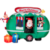 Gemmy 6' Inflatable Santa In RV