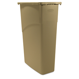 UPC 086876023336 product image for Rubbermaid Commercial Products 23-Gallon Square Beige Plastic Commercial Trash C | upcitemdb.com