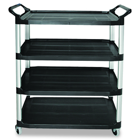 UPC 086876153736 product image for Rubbermaid Commercial Products 51-in Utility Cart | upcitemdb.com