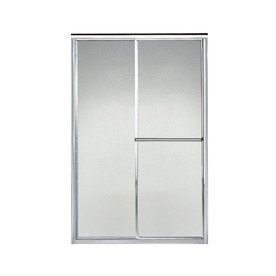 UPC 087206292231 product image for Sterling Deluxe 43.875-in to 48.875-in W x 70-in H Silver Sliding Shower Door | upcitemdb.com