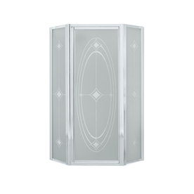 UPC 087206294310 product image for Sterling 36.125-in W x 72-in H Silver Neo-Angle Shower Door | upcitemdb.com