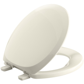 UPC 087206584190 product image for KOHLER French Curve Almond Plastic Round Toilet Seat | upcitemdb.com