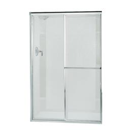 UPC 087206854101 product image for Sterling Deluxe 49.5-in to 54.5-in W x 65.5-in H Silver Sliding Shower Door | upcitemdb.com