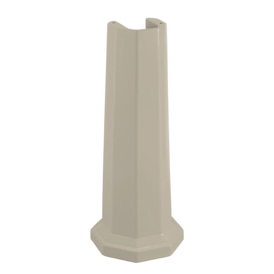 Shop KOHLER 28.42-in H Fireclay Pedestal Sink Base at Lowes.com