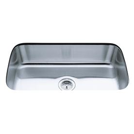 UPC 087206897634 product image for KOHLER Undertone 18-Gauge Single-Basin Undermount Stainless Steel Kitchen Sink | upcitemdb.com