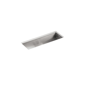 UPC 087206905117 product image for KOHLER Undertone 16-Gauge Single-Basin Undermount Stainless Steel Kitchen Sink | upcitemdb.com