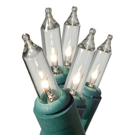 Shop GE 100-Count Clear Mini Christmas String Lights at Lowes.com