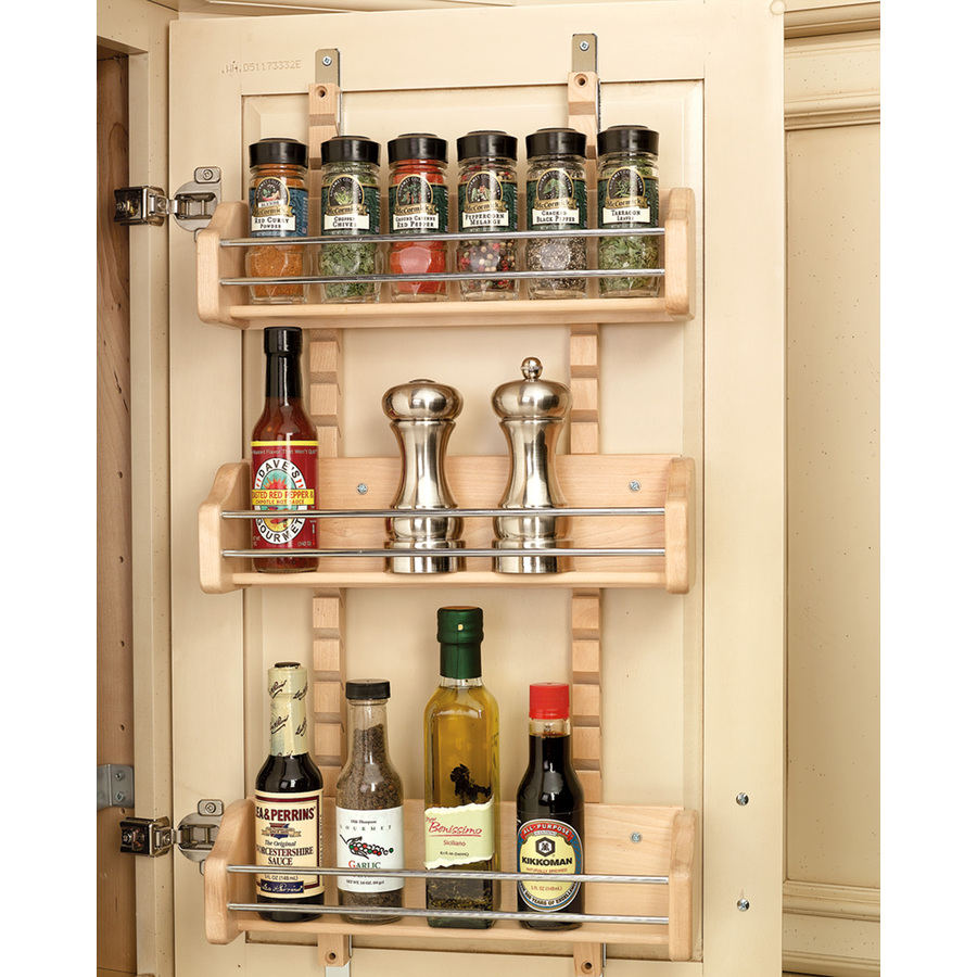Shop Rev-A-Shelf Wood In-Cabinet Spice Rack at Lowes.com
