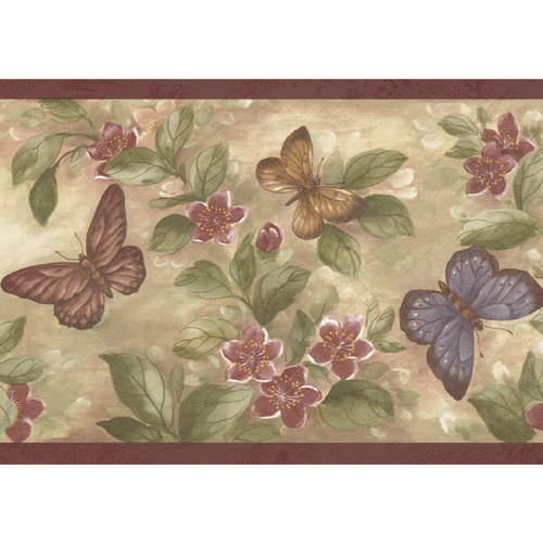 butterfly wallpaper border. Butterflies Wallpaper