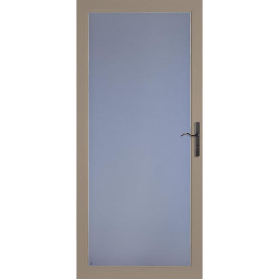 Larson Secure Elegance Sandstone Full View Laminated Safety