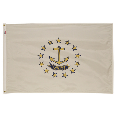 Rhode Island State Flag. 5' Rhode Island State Flag