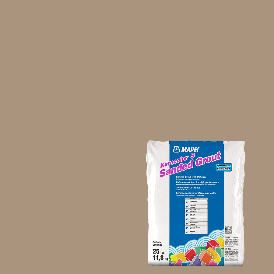 shop mapei 25 lbs chamois sanded powder grout at lowes com shop mapei 25 lbs chamois sanded powder grout at lowes com