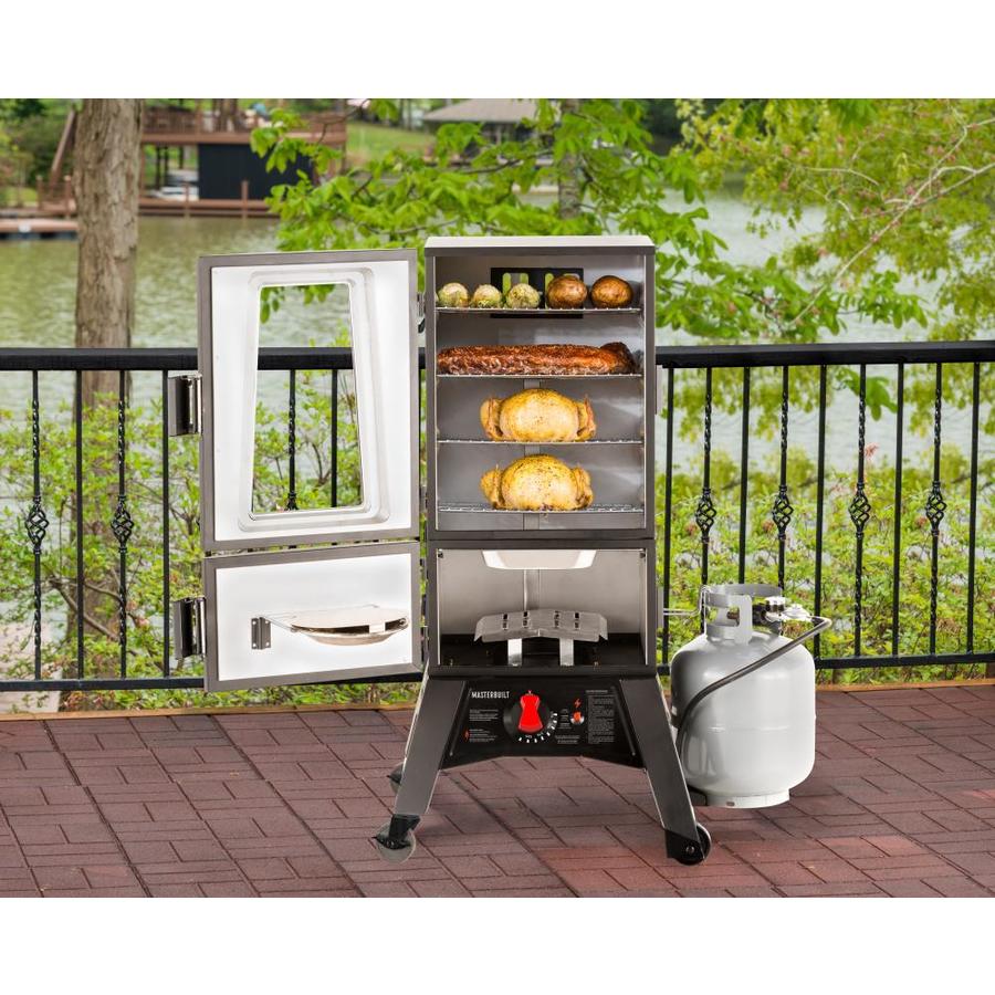 Black 30 Masterbuilt MB20050118 MPS 330G/ ThermoTemp Propane Smoker/