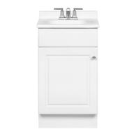 ESTATE by RSI 19quot;W White Richmond Bath Vanity Combo