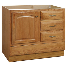 Project Source 36-in Oak Traditional Bathroom Vanity V28037-PS