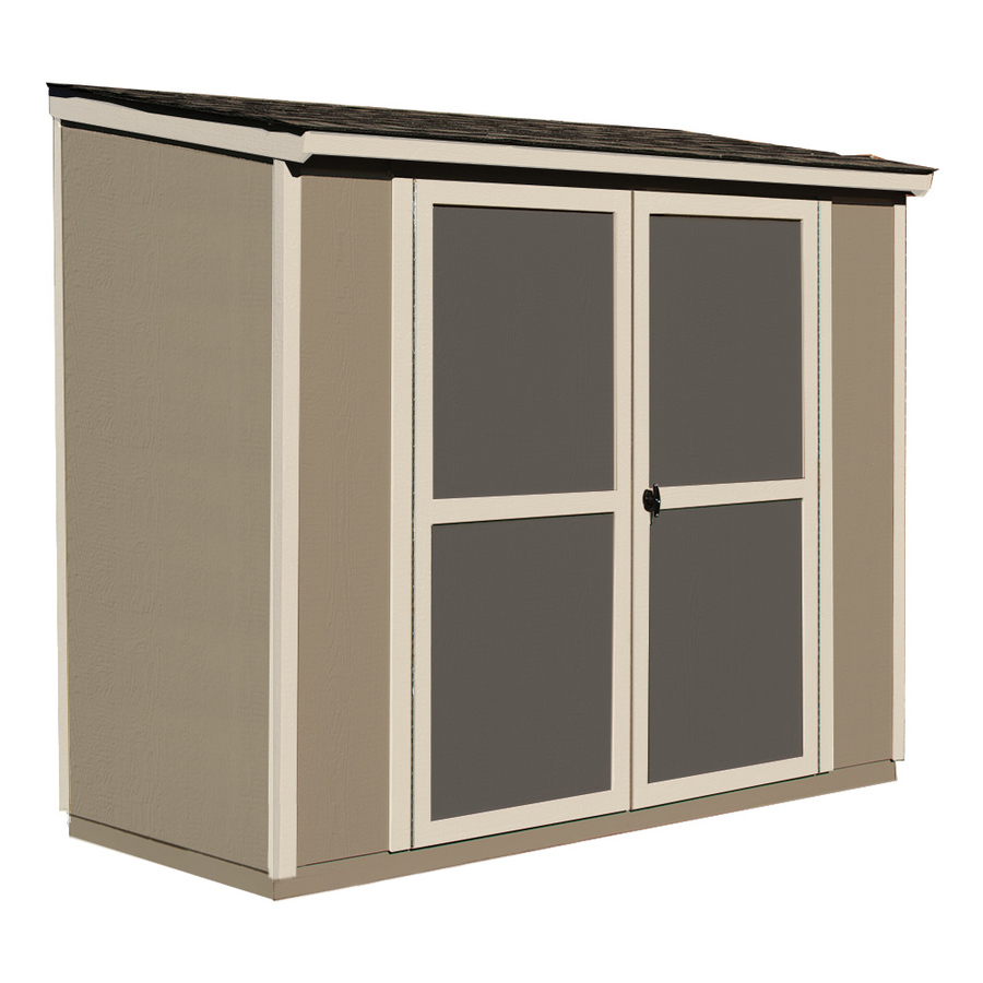 Shop Heartland Scottsdale Lean-To Engineered Wood Storage Shed (Common