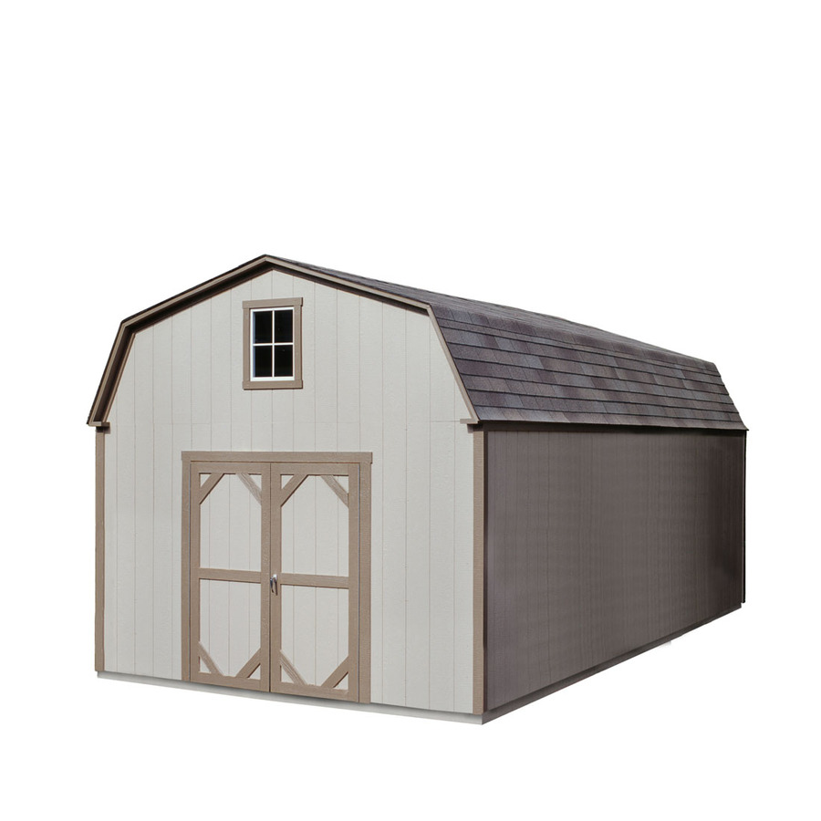 ... Country Manor 12 x 24 Wood Storage Building with Floor at Lowes.com