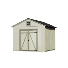 Heartland Statesman 10-ft x 10-ft Gable Wood Storage Shed (Actuals 10 