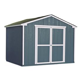  Shed (Common: 10-ft x 8-ft; Interior Dimensions: 10-ft x 7.71-ft) at