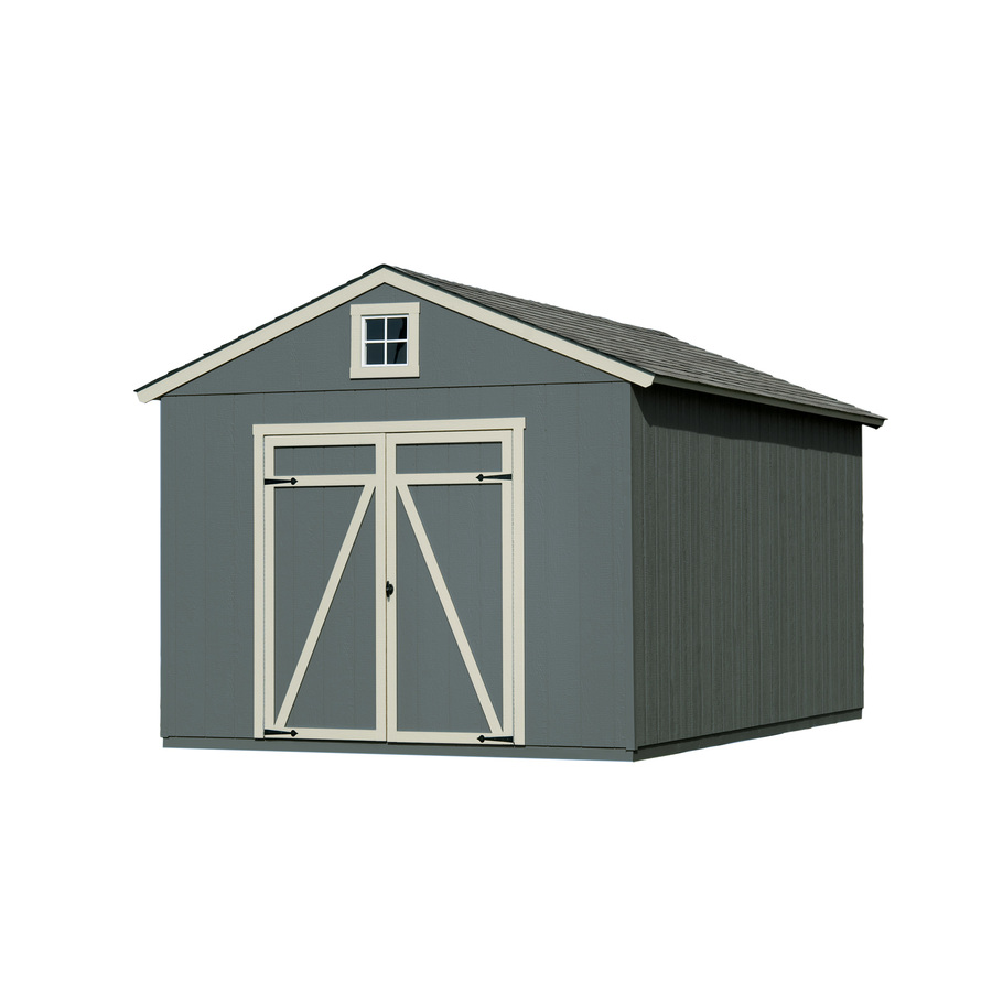  Shed (Common: 10-ft x 16-ft; Interior Dimensions: 10-ft x 16-ft) at