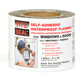 TITE-SEAL 4-in x 35-ft Rubberized Asphalt Flashing