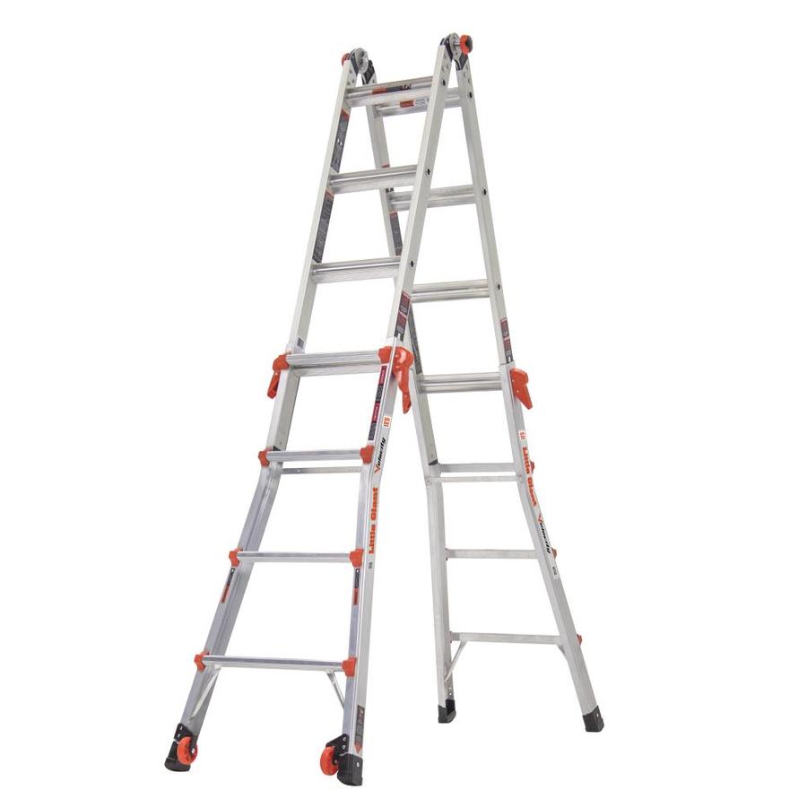 Little Giant Ladder Systems LGL-14317-001 17 ft Multi-Position Aluminium Ladder for sale online 