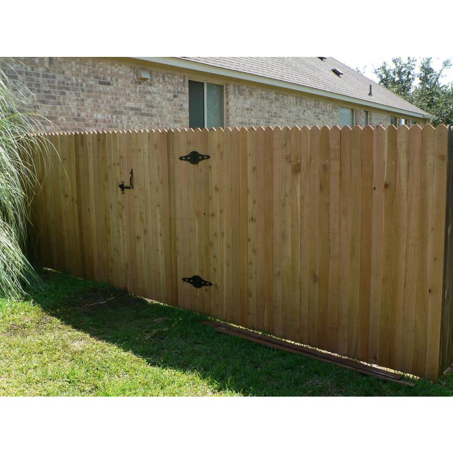 dog ear privacy fence lowes
