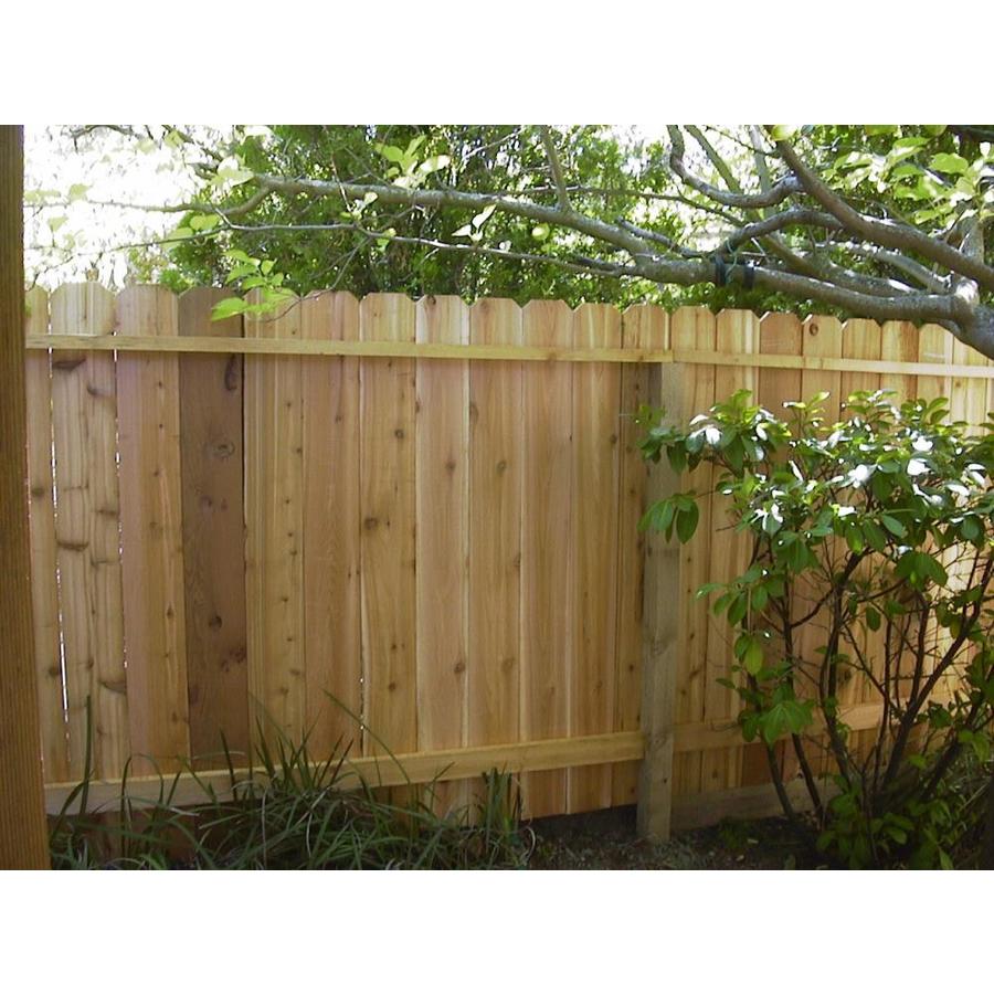 Severe Weather 7 16 In X 4 In W X 6 Ft H Pressure Treated Pine Dog Ear Fence Picket In The Wood Fence Pickets Department At Lowes Com