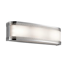 Shop Kichler Lighting 1Light Contessa Chrome LED Bathroom 