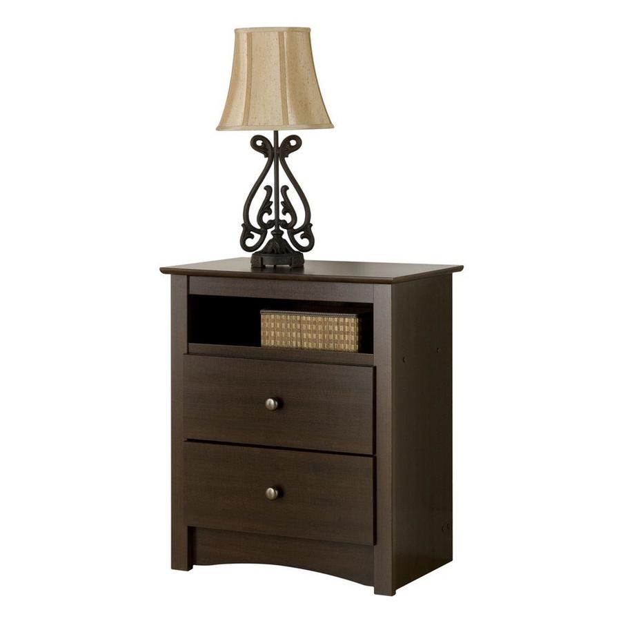 Prepac Espresso Nightstand In The Nightstands Department At Lowes Com