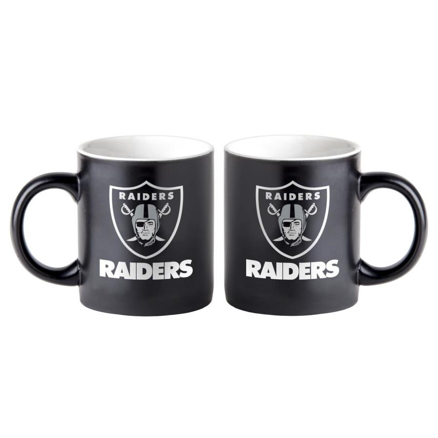 Boelter Oakland Raiders 15oz Blast Accent Ceramic Mug