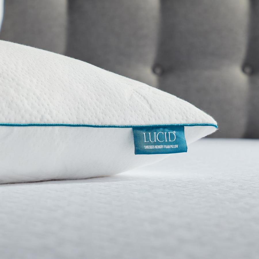 lucid advanced memory foam pillow