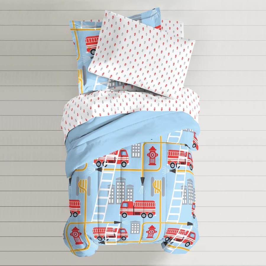 fire truck twin bed set