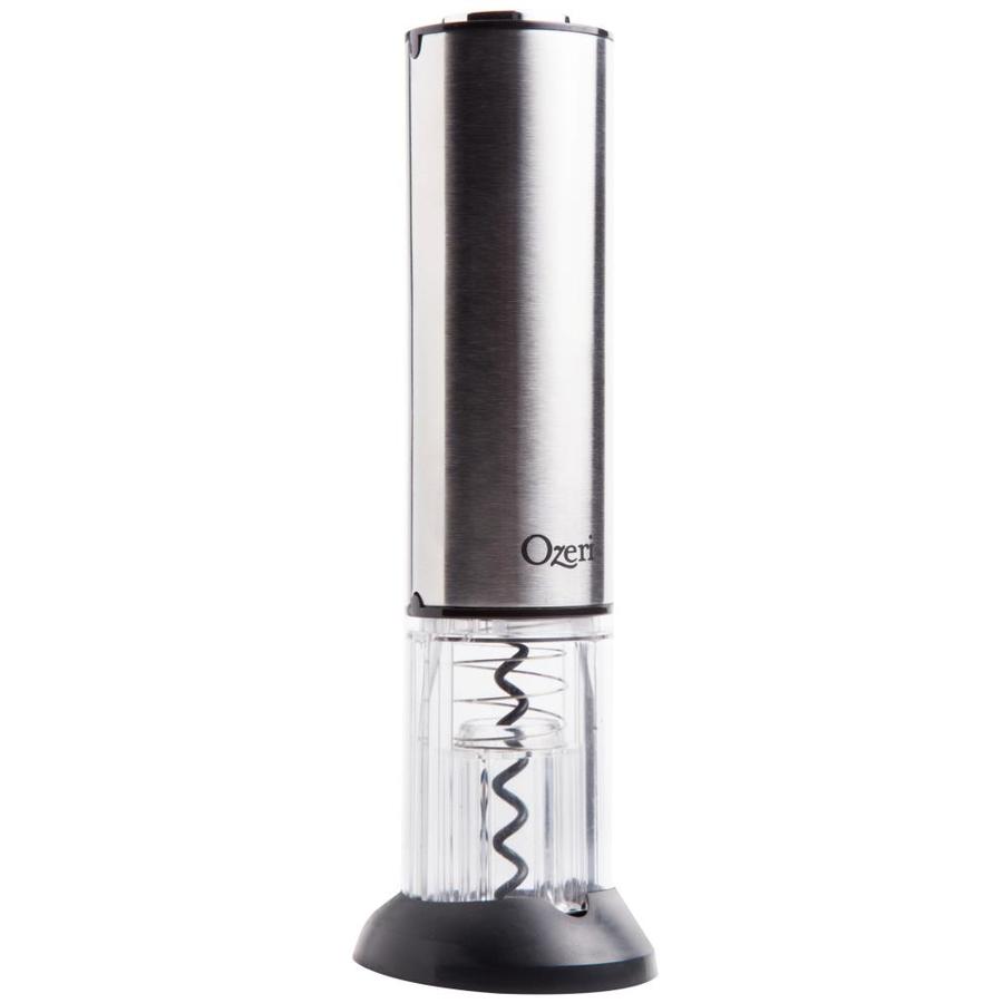 Ozeri Stainless Steel Electric Wine Bottle Opener In The Electric Wine Bottle Openers Department At Lowes Com