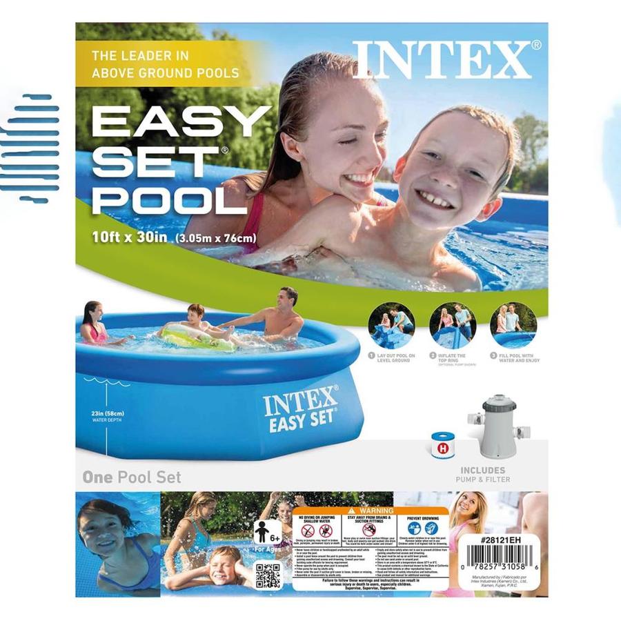 How To Drain Water From Intex Easy Set Above Ground Pool