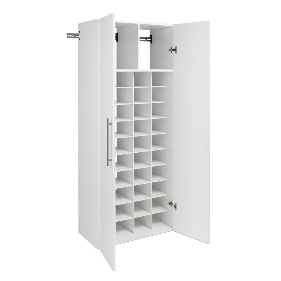 Prepac Hangups 30 In W Wood Composite Wall Mount Utility Storage Cabinet In The Utility Storage Cabinets Department At Lowes Com