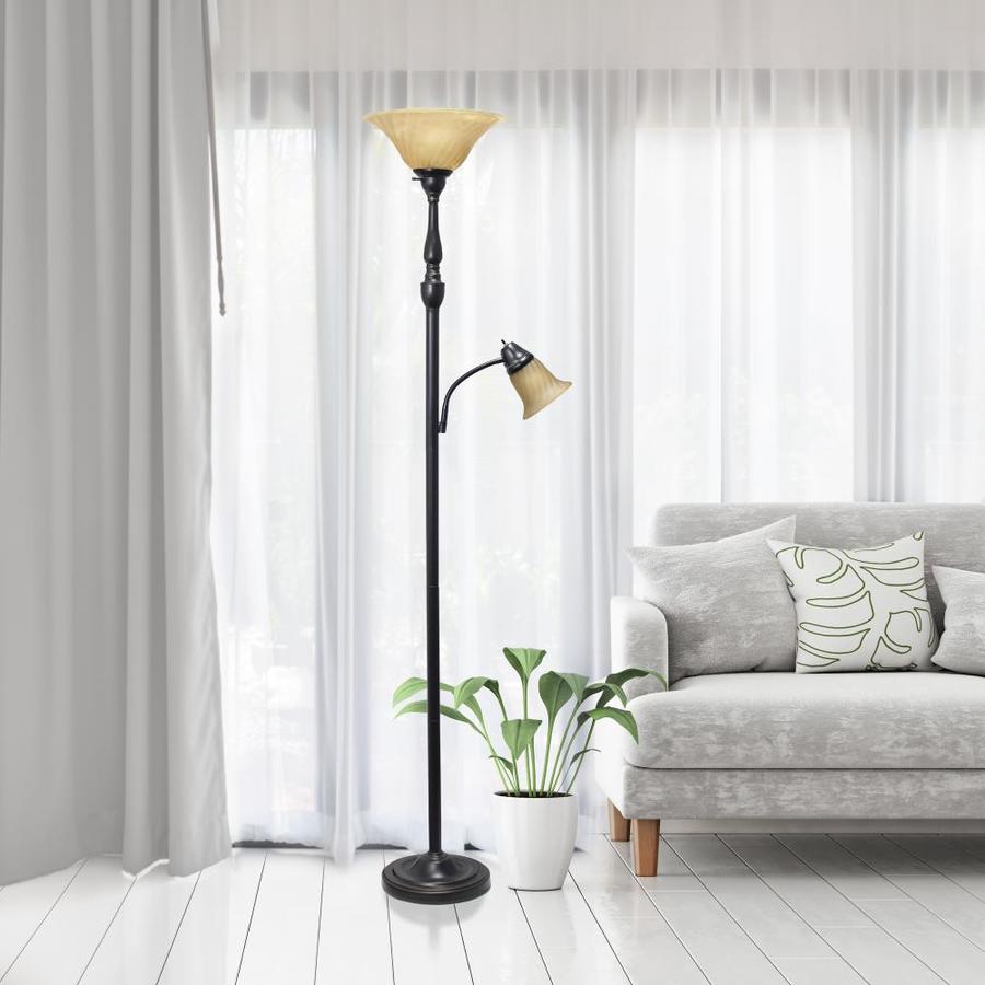 mother daughter torchiere floor lamp