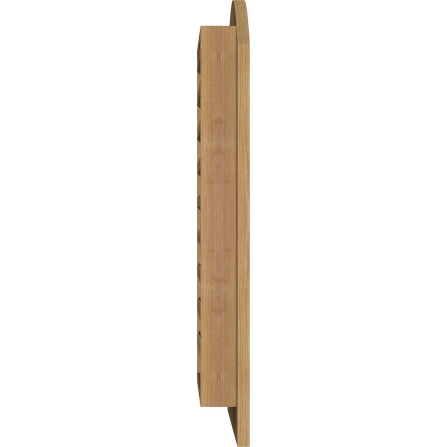 Ekena Millwork GVWOC24X2401RFUWR Gable Vents 29W x 29H Frame Size Unfinished Western Red Cedar 24W x 24H