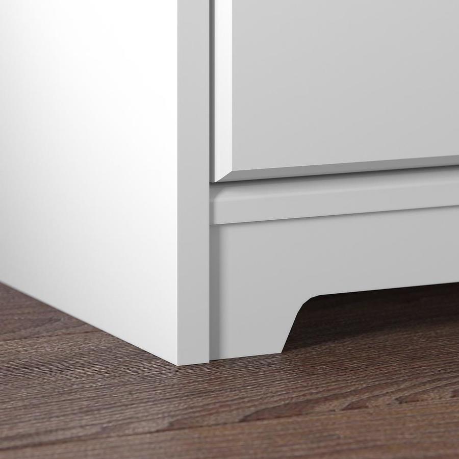 Bush Furniture Bush Furniture Cabot 2 Drawer Lateral File Cabinet In White In The File Cabinets Department At Lowes Com