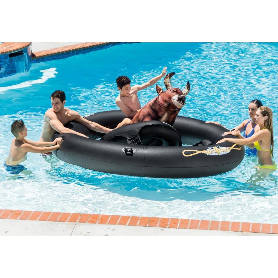 bull inflatable pool