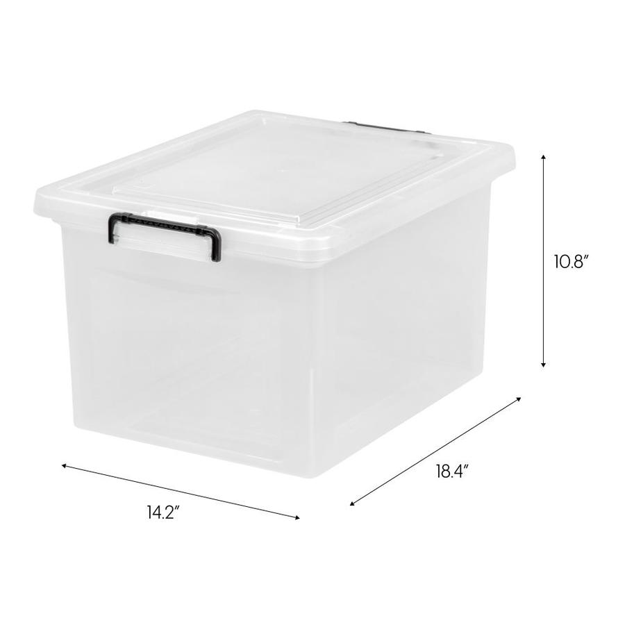 10 gallon clear plastic container