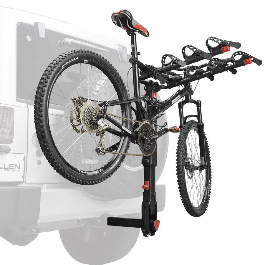 allen sports hitch mounted bike rack carrier