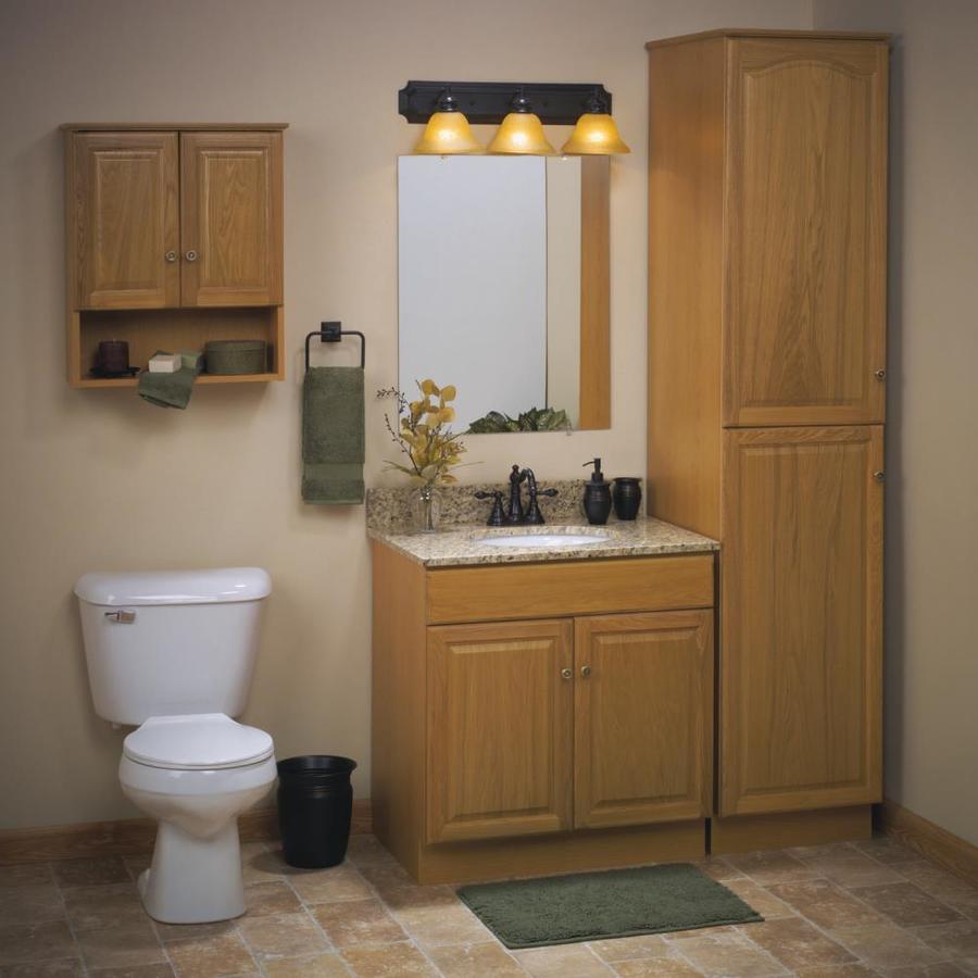 Design House Claremont 24 In Honey Oak Bathroom Vanity Cabinet In The Bathroom Vanities Without Tops Department At Lowes Com