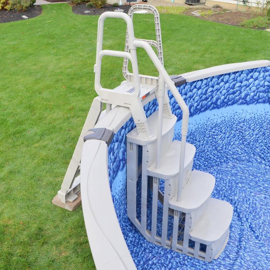 above the ground swimming pool ladders