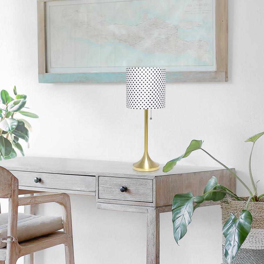 polka dot table lamp