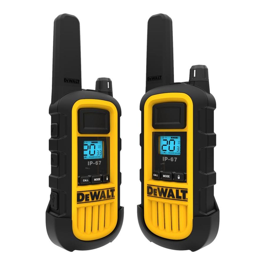 dewalt walkie talkie headset