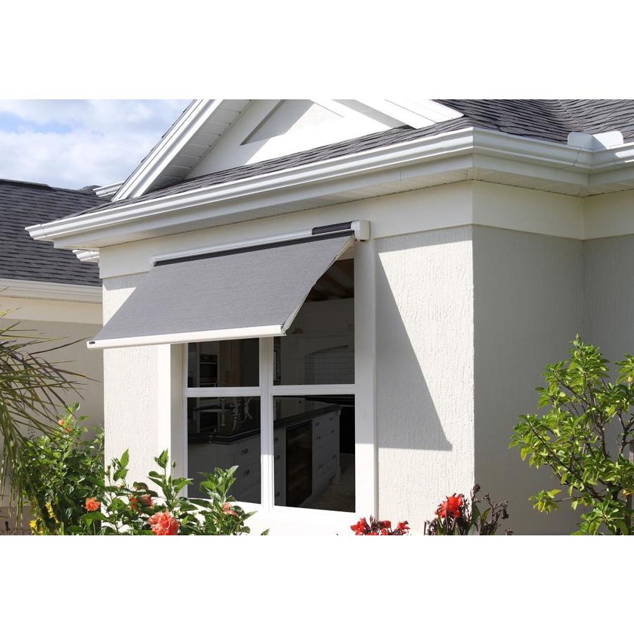 SOL-LUX 72 Home Window Awning Cream Fabric Signal White Case