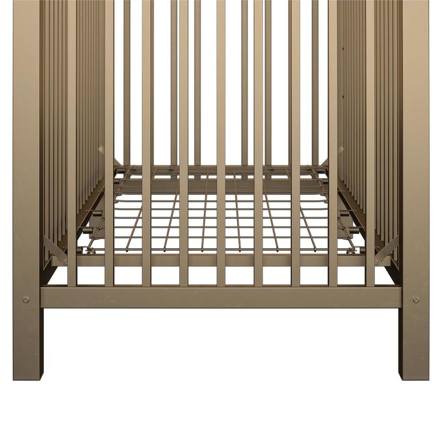 gold canopy crib